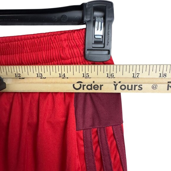 Adidas FC Bayern Munich Soccer Football Shorts Men L Red Trefoil - Picture 9 of 10